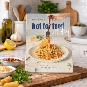 BOOK Hot for Food All Day Cookbook Vegan Meals Laurey Toyota Softcover 247 pages